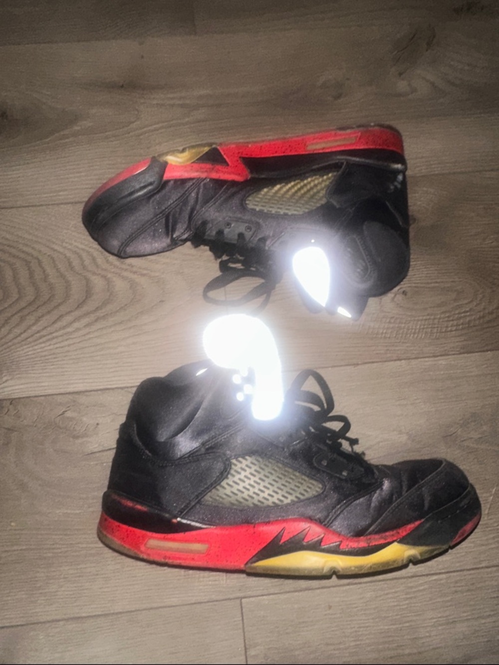 Jordan Men's Basketball Shoes - Black/Red, White/Green, Black/Red - Picture 9 of 14